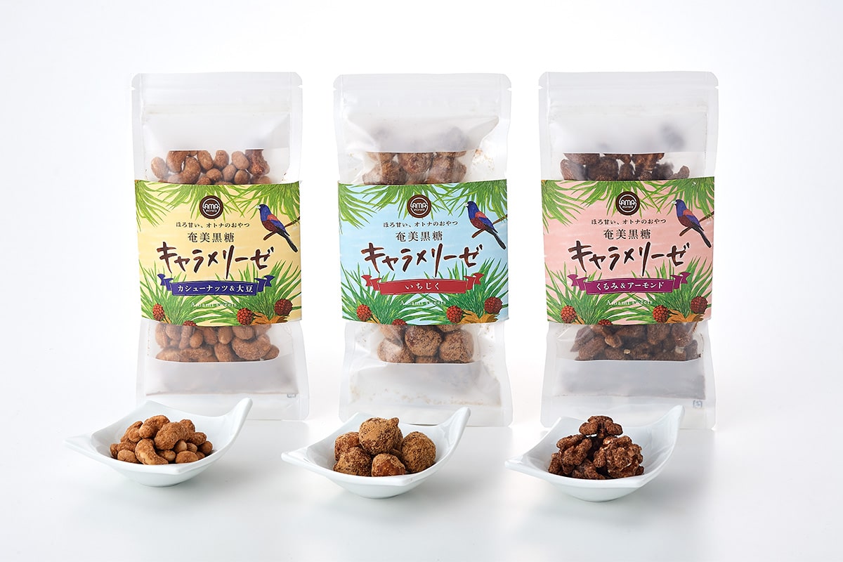 ナッツシリーズ「奄美黒糖キャラメリーゼ」100g